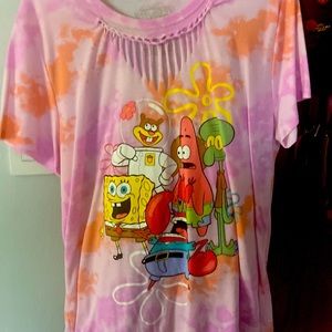 A spongebob tee XL